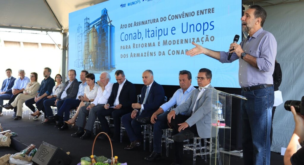 Itaipu investe em reforma de armazéns da Conab no Paraná e MS