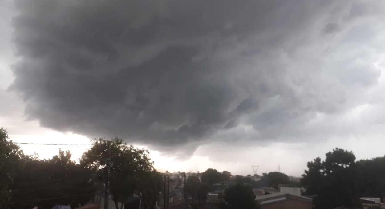 Após temporal, fim de semana tem previsão de novas chuvas em Foz do Iguaçu