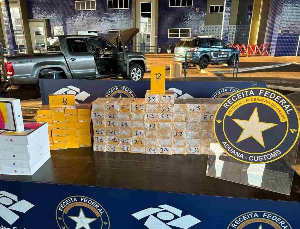Homem é preso com celulares e iPads avaliados em R$ 160 mil