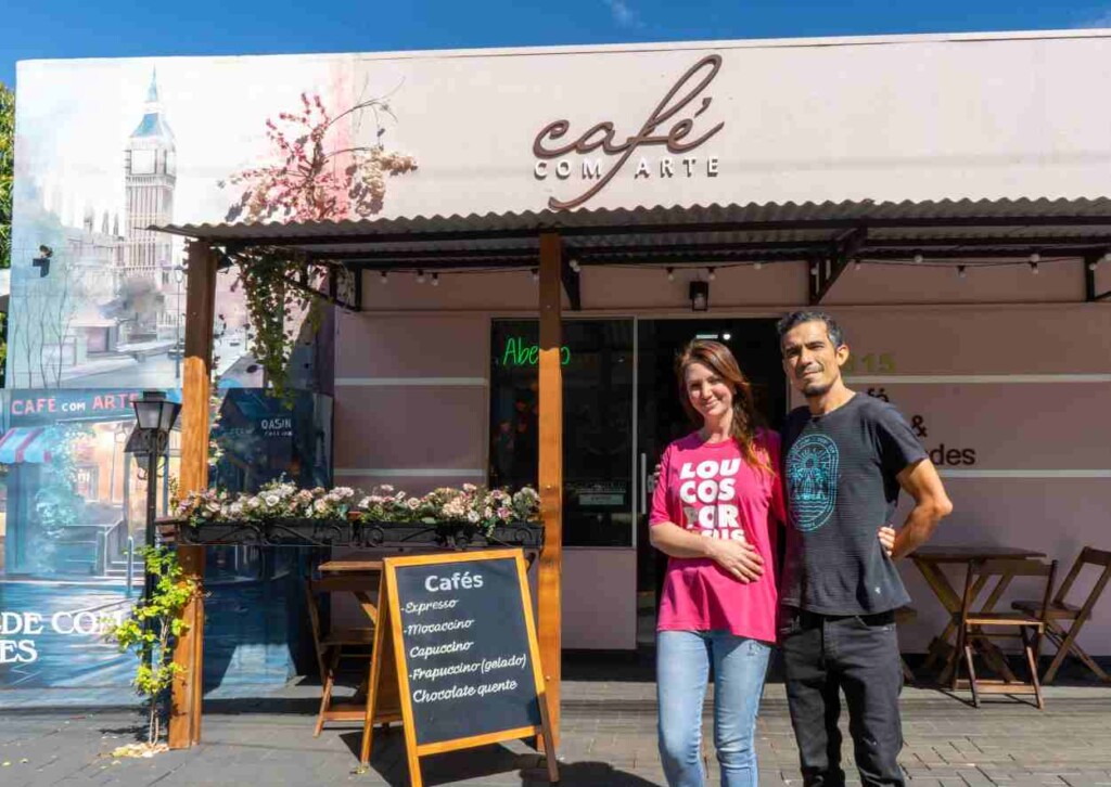 Saboreie café, aprecie arte: este lugar existe e fica em Foz do Iguaçu