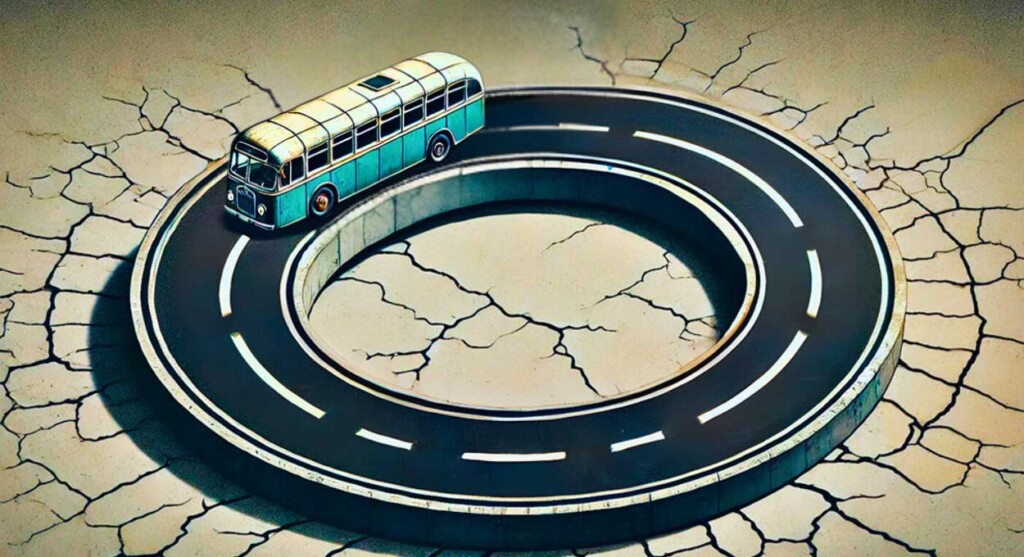 Silva e Luna, ônibus e o futuro que repete o passado