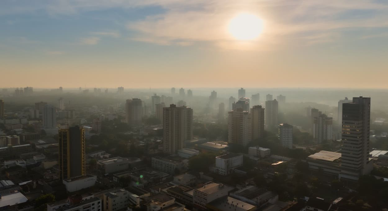 Manhãs poderão ter nevoeiro em Foz do Iguaçu neste início de abril.