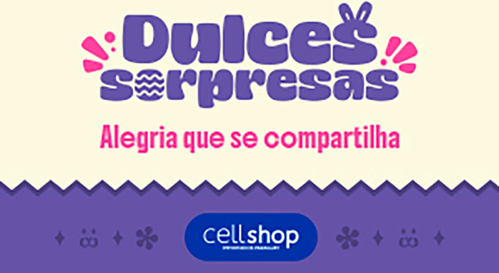 Páscoa no Cellshop: confira algumas ofertas Imperdíveis