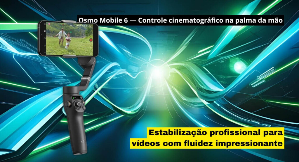 Osmo Mobile 6 — Cinematic Control in the Palm of Your Hand