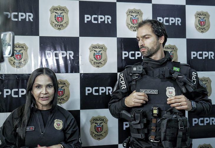 Delegada Iane e Delegado Paulo PC
