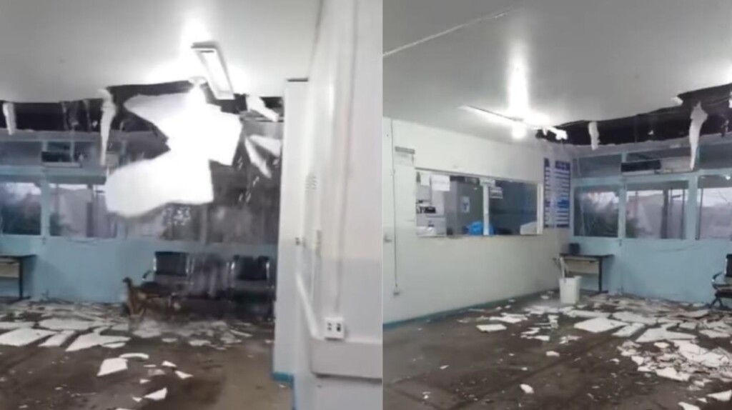 Forro desaba com chuva, e UBS Vila Yolanda é interditada em Foz do Iguaçu