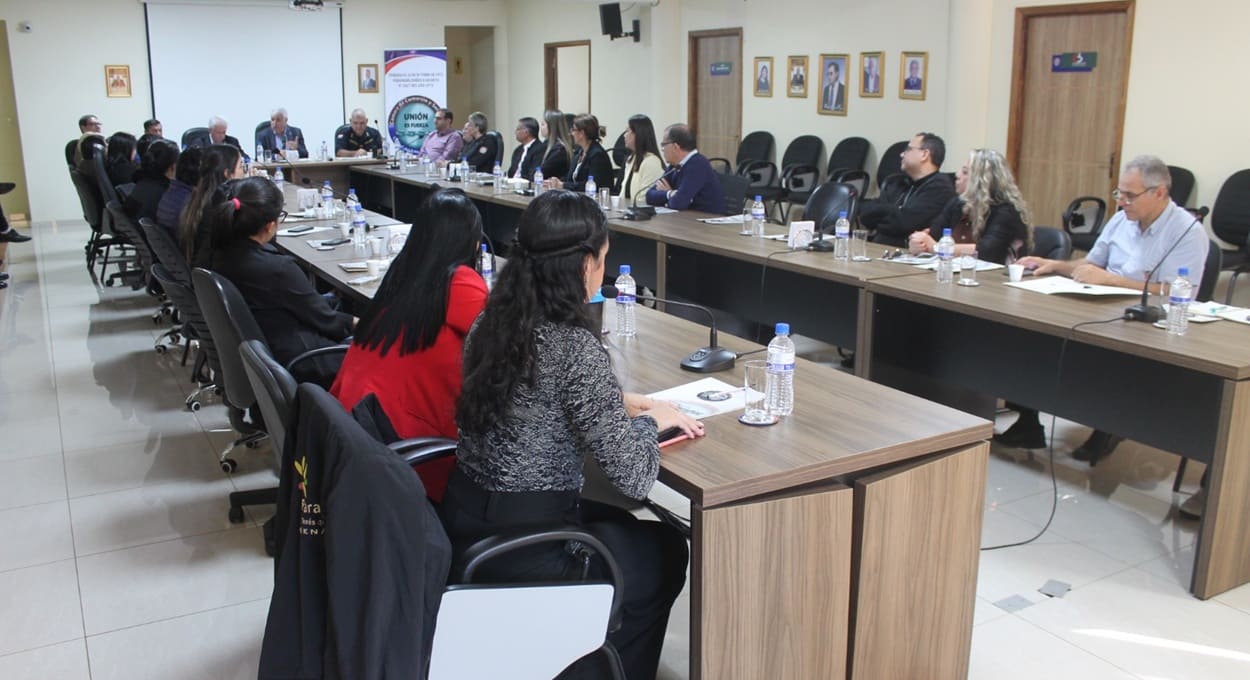 Reunião no Paraguai teve também a participação de representantes de instituições brasileiras.