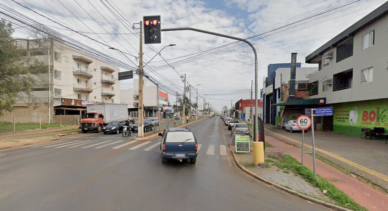 Avenida Felipe Wandscheer é uma das mais movimentadas da Região Leste de Foz do Iguaçu.