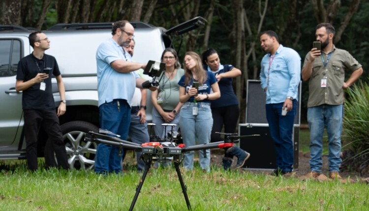 Treinamento ocorreu no refúgio administrado por Itaipu na Região Norte de Foz do Iguaçu.