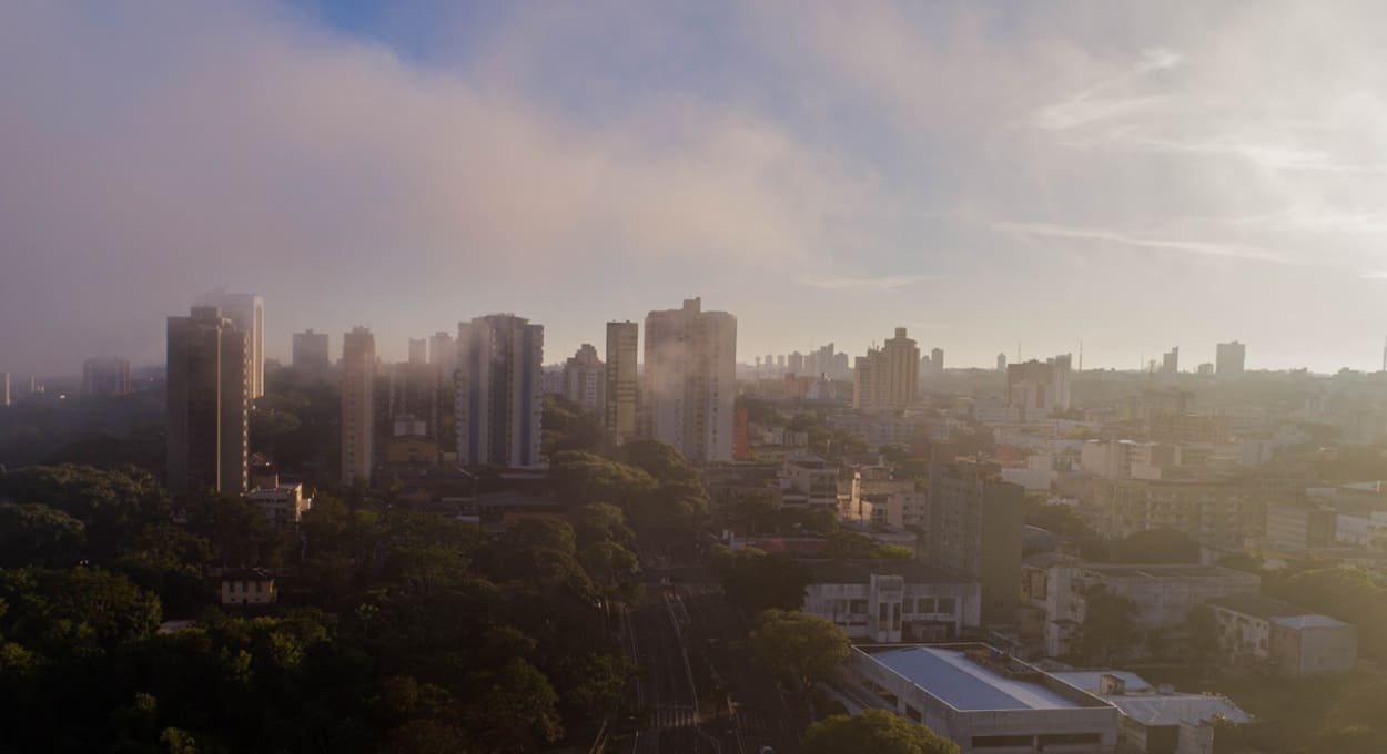 Manhã de domingo (11) poderá ter temperaturas na faixa dos 12°C em Foz do Iguaçu.