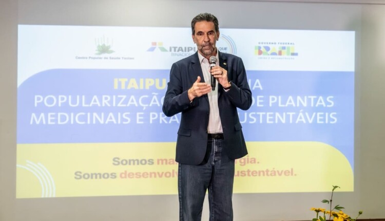 Durante o evento, Itaipu também anunciou apoio a uma iniciativa para utilização de plantas medicinais.