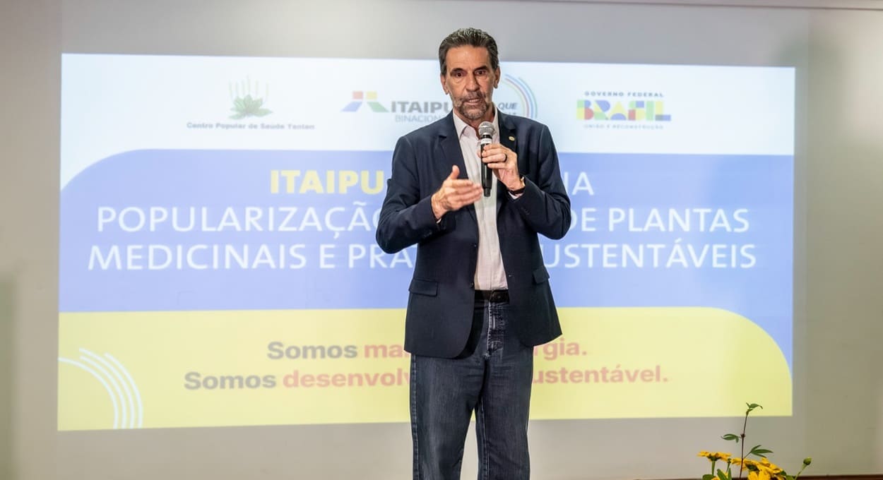 Durante o evento, Itaipu também anunciou apoio a uma iniciativa para utilização de plantas medicinais.