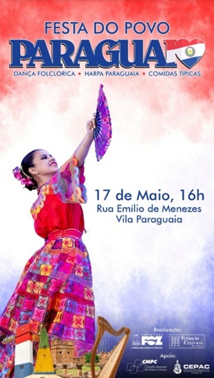 Divulgação do evento em Foz do Iguaçu