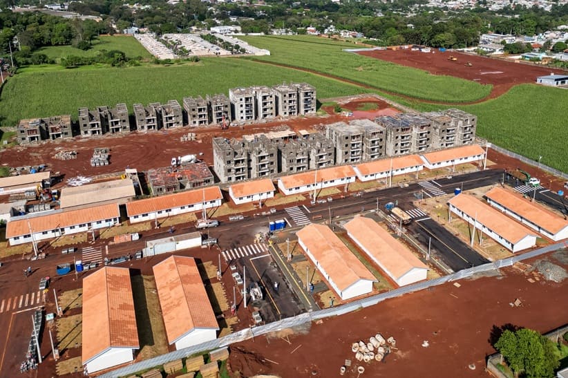 Primeira etapa, localizada em um terreno próximo. Foto: Rafa Kondlatsch/Itaipu Binacional