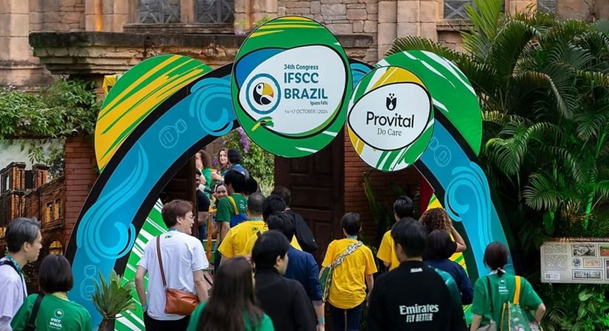 Evento internacional no Marco das Três Fronteiras, em Foz do Iguaçu.