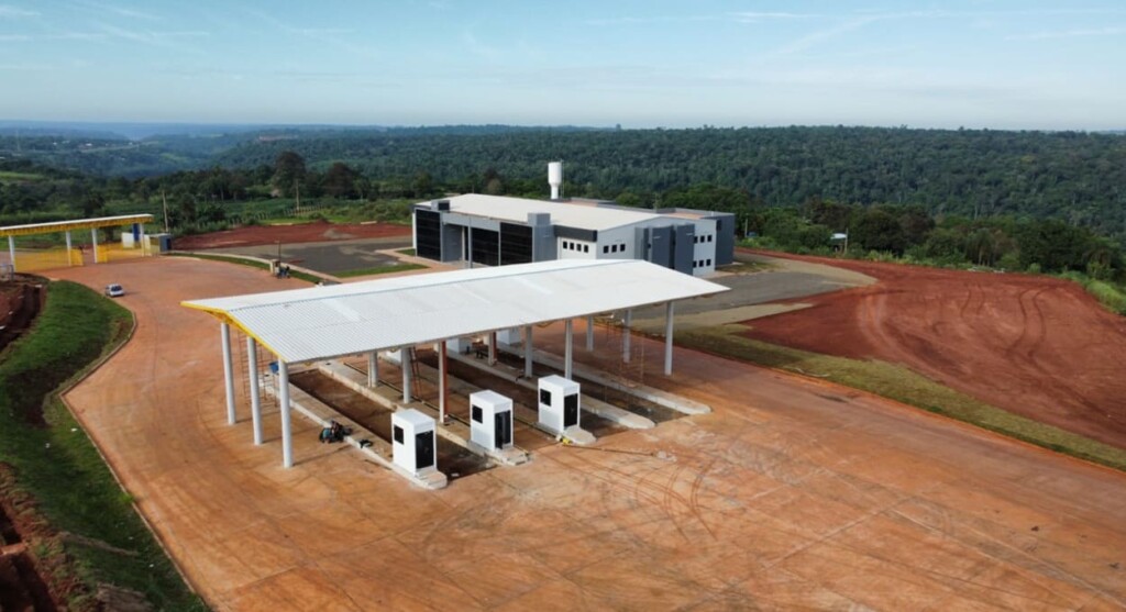 Ponte da Integração: obra do novo porto seco do Paraguai chega a 98%