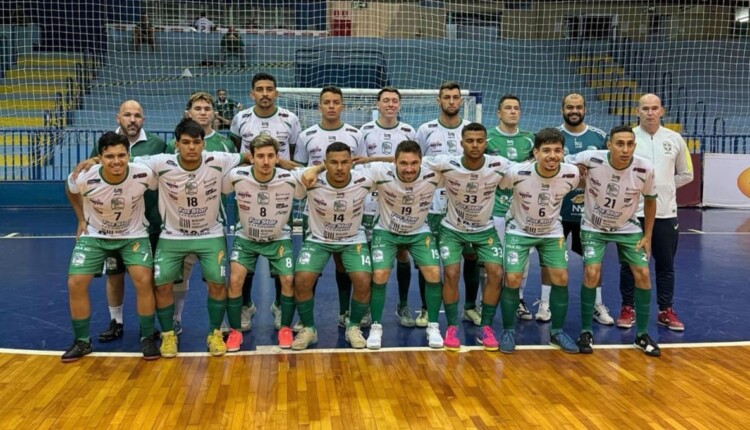 Campanha do Foz Futsal na Série Bronze tem três vitórias e duas derrotas.