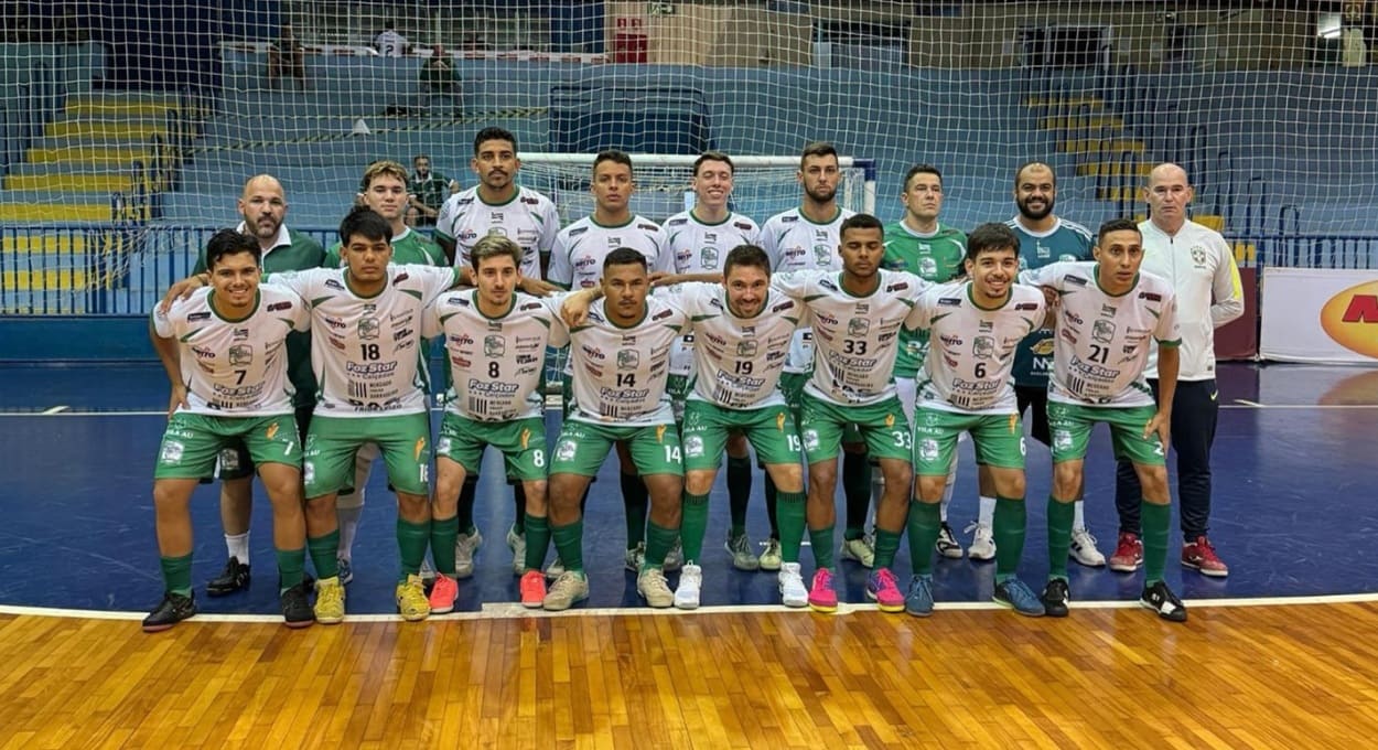 Campanha do Foz Futsal na Série Bronze tem três vitórias e duas derrotas.