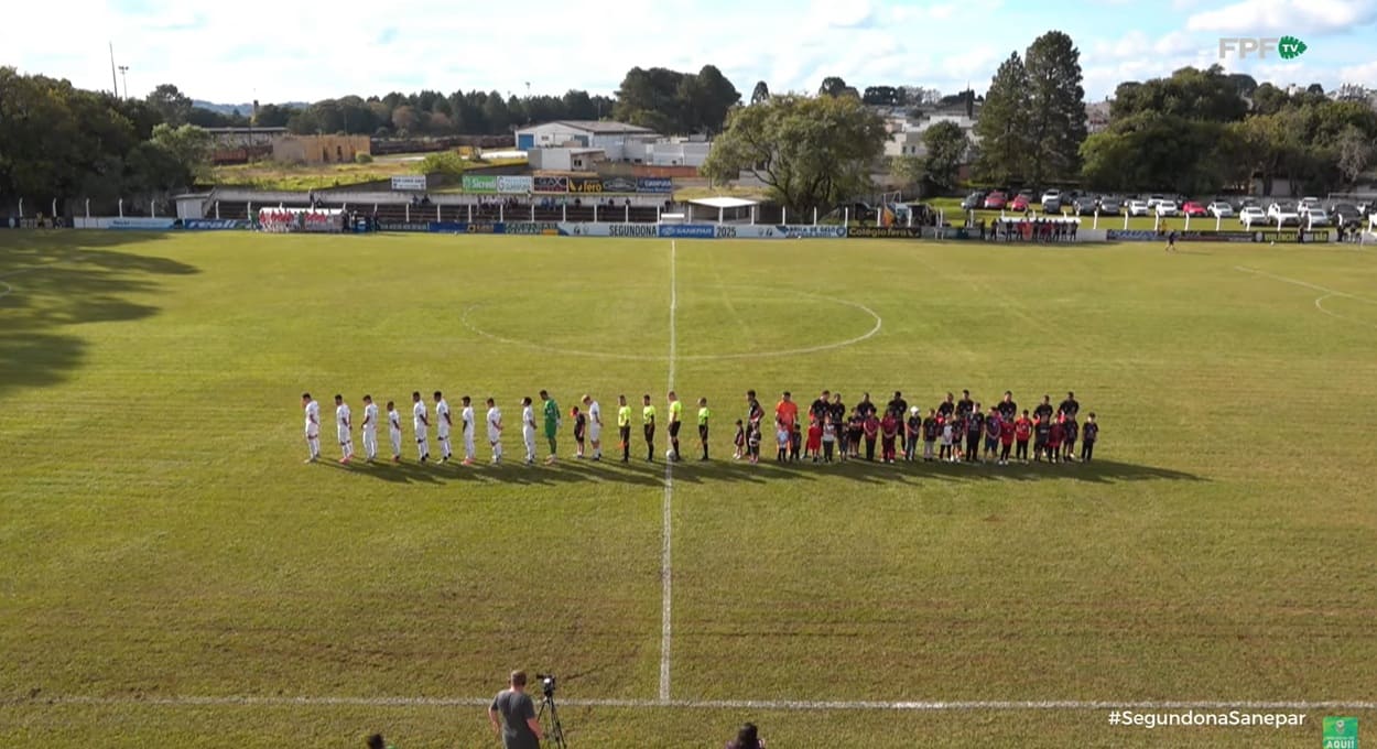 Foz do Iguaçu FC quebrou invencibilidade de 15 jogos do Batel em Guarapuava. Imagem: Reprodução/FPF TV