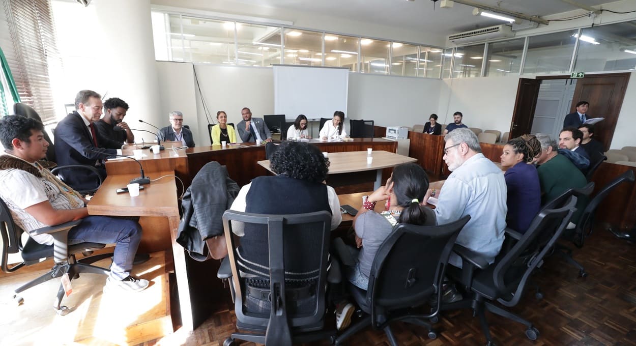Conselho Nacional dos Direitos Humanos visitou comunidades indígenas na região de Terra Roxa e Guaíra.
