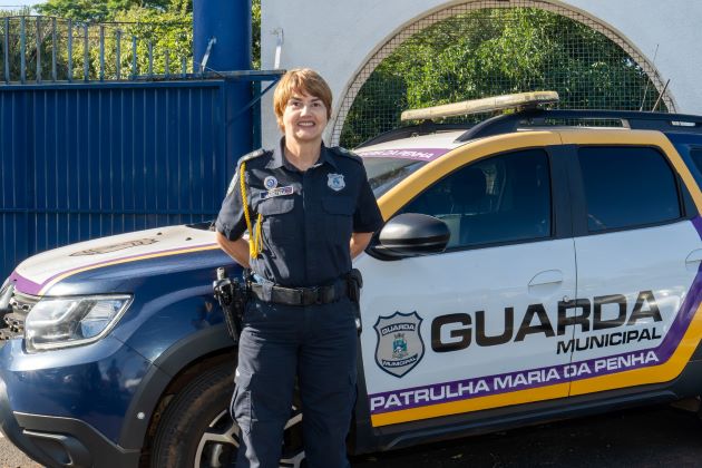 Maristela Bail, coordenadora da Patrulha Maria da Penha