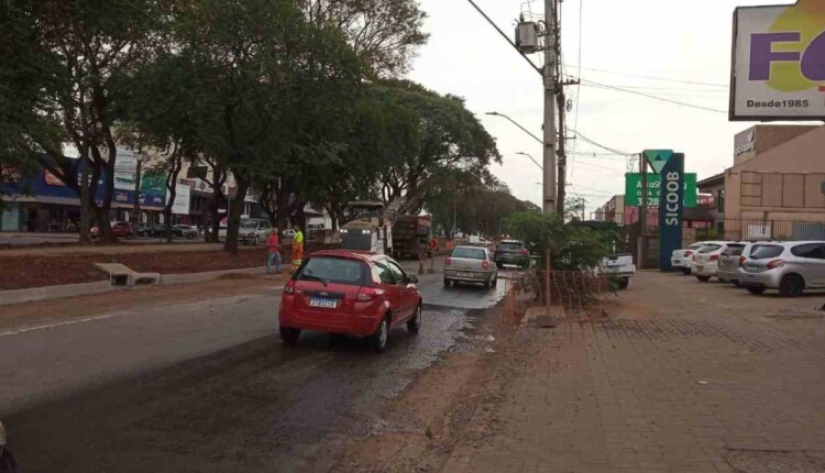 Avenida JK será bloqueada para recape por dois dias