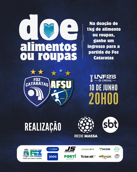 Foz Cataratas, ação beneficente