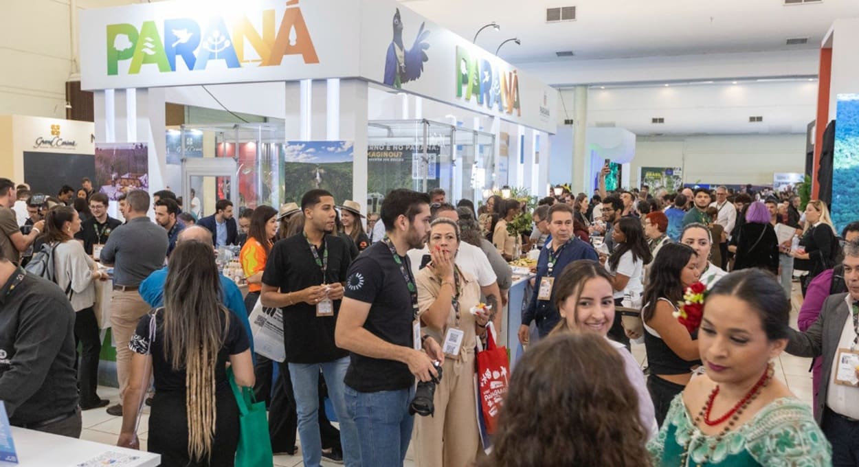 Feira de Turismo e Negócios é um dos espaços mais concorridos do festival.