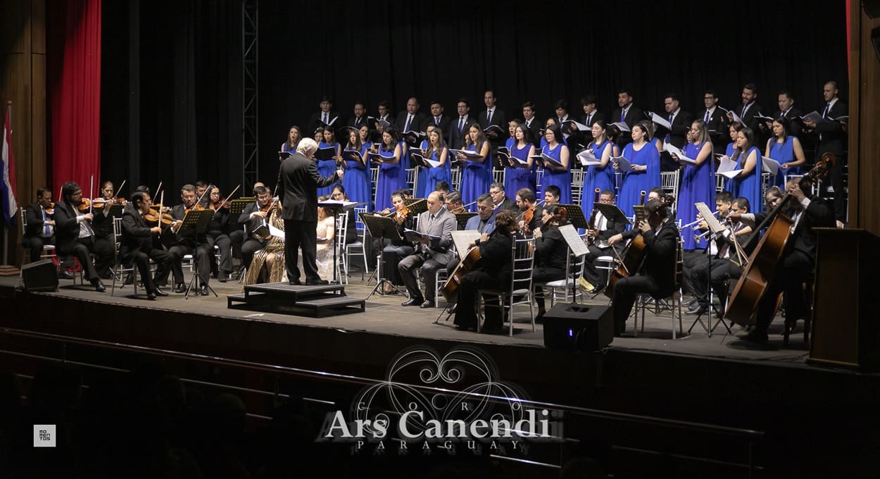 Espetáculo celebra os dez anos do coral Ars Canendi no Paraguai