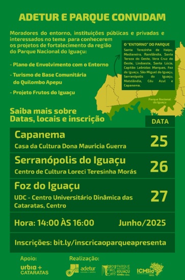 Divulgação oficial da apresentação dos projetos