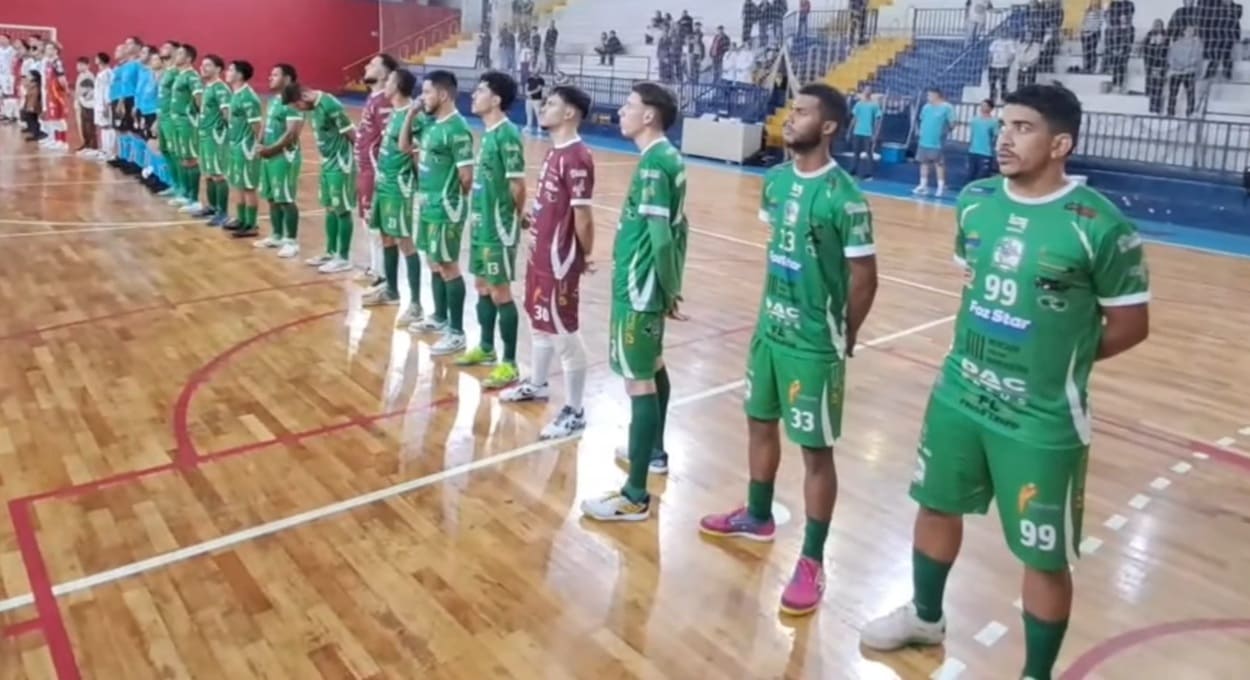 Foz Futsal estreia com empate na 2.ª fase da Série Bronze do Paranaense