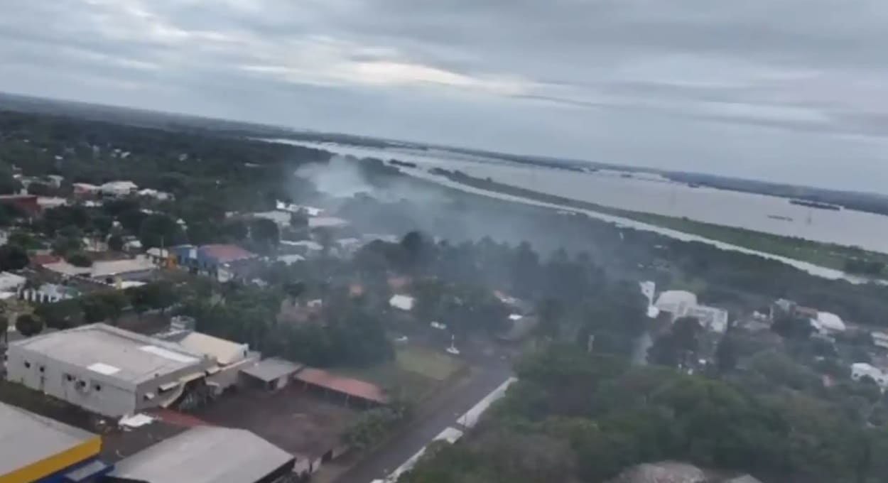 Fumaça de queima de maconha suspende aulas em cidade do Paraguai