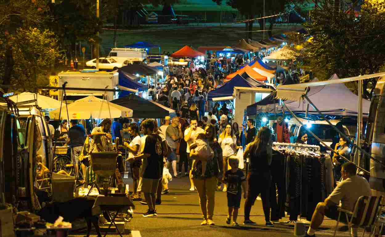 Centro de Foz vira arraiá por três dias com sabores típicos de junho