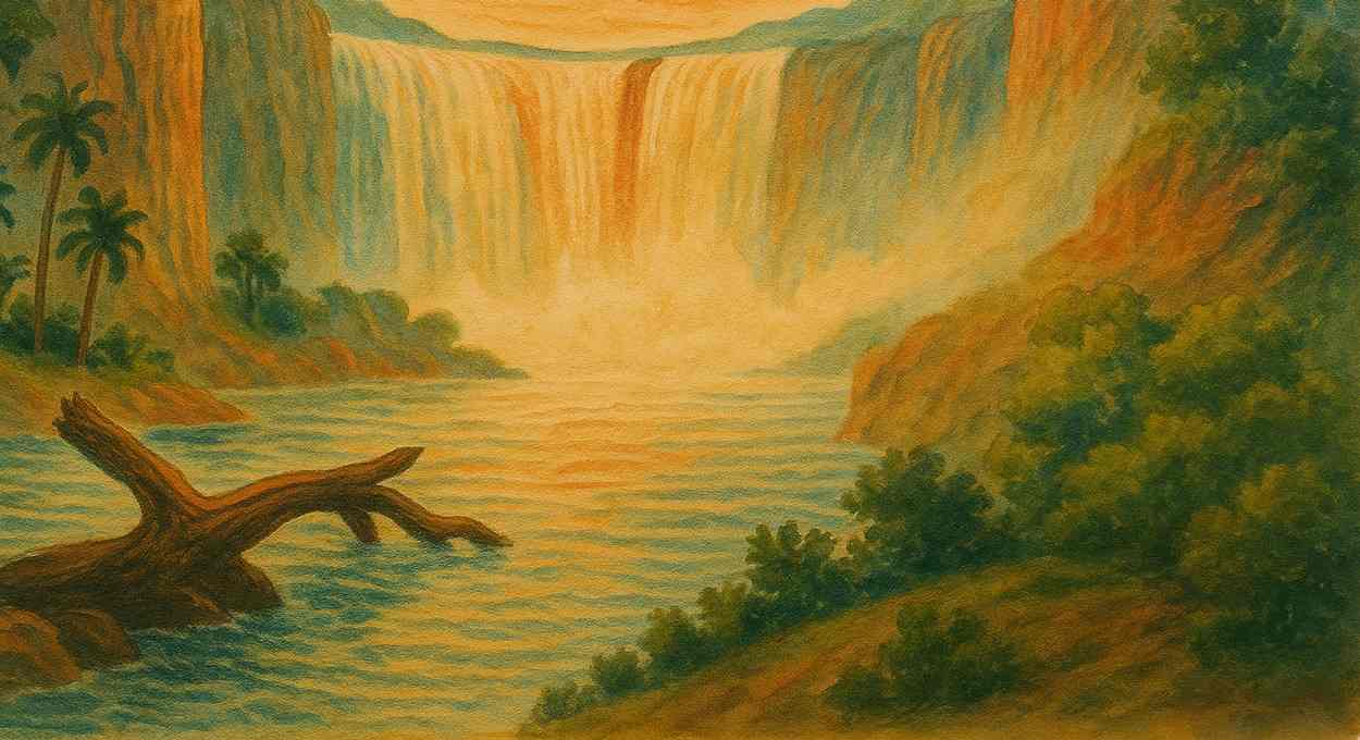 Foz do Iguaçu que José Maria de Brito viu
