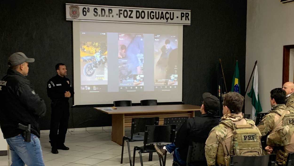 Polícia cumpre mandados em caso de racha de motos e tiros na BR-277