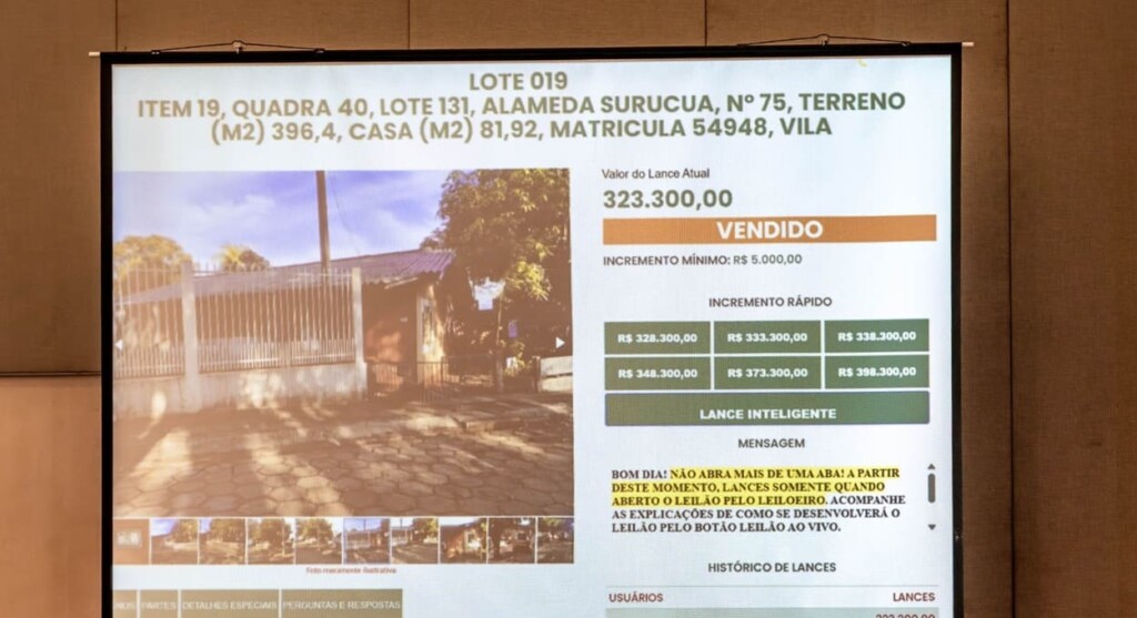 Itaipu divulga resultado do novo leilão de casas da Vila A em Foz do Iguaçu