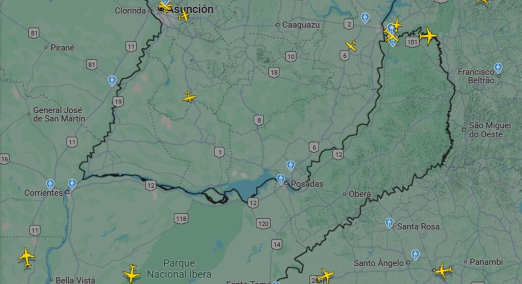 Argentina quer aumentar vigilância aérea nas faixas de fronteira