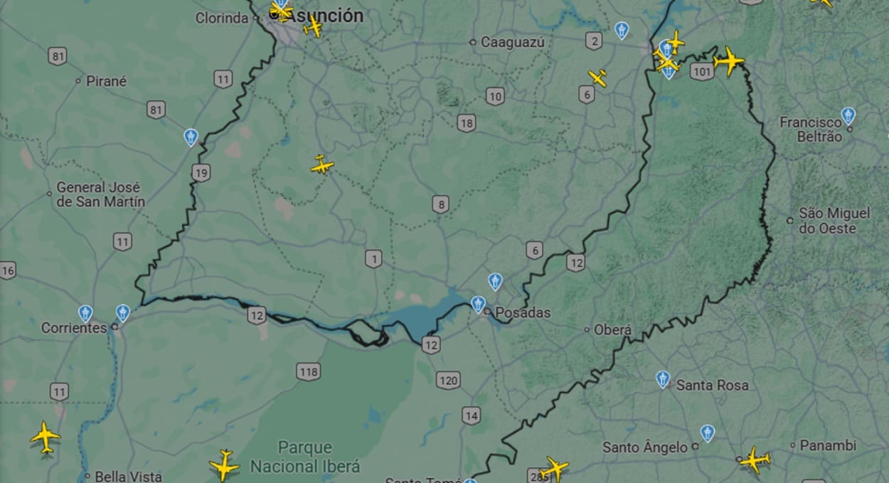 Argentina quer aumentar vigilância aérea nas faixas de fronteira