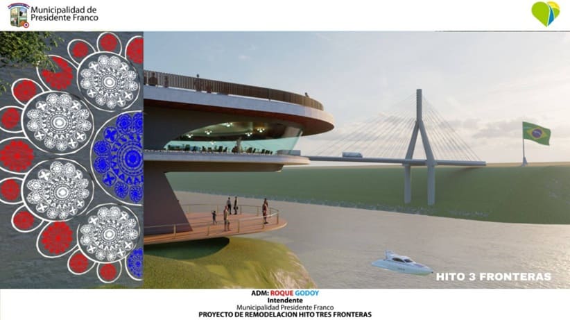 Projeto apresentado à ministra do Turismo do Paraguai.