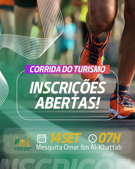 Divulgação da prova em Foz do Iguaçu