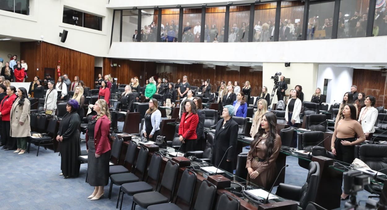 Profissionais da beleza recebem homenagem na Assembleia Legislativa