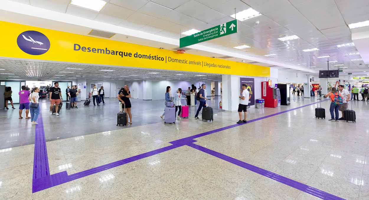 Aeroporto de Foz do Iguaçu é o mais “eficiente” do Brasil