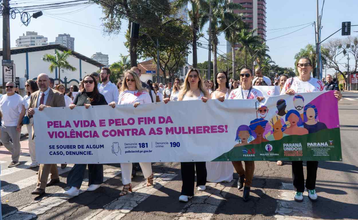 Em Foz, 60% das ocorrências policiais são de violência doméstica e familiar contra a mulher