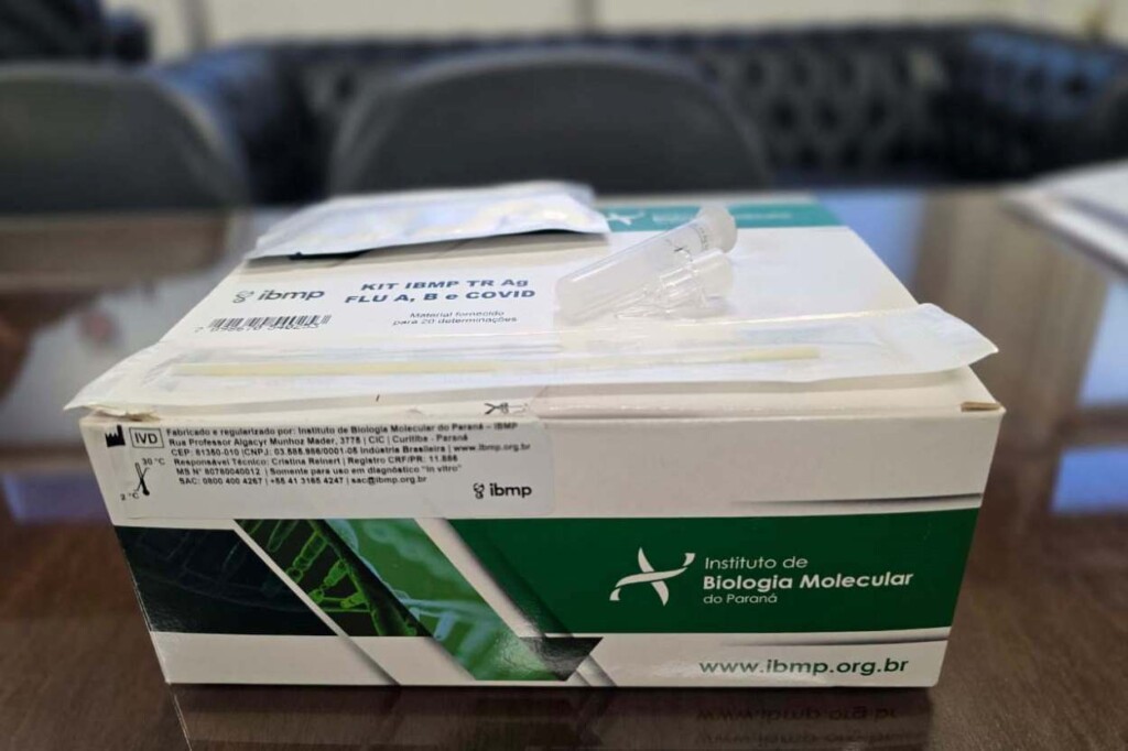 Paraná distribui 100 mil testes rápidos para influenza e covid-19