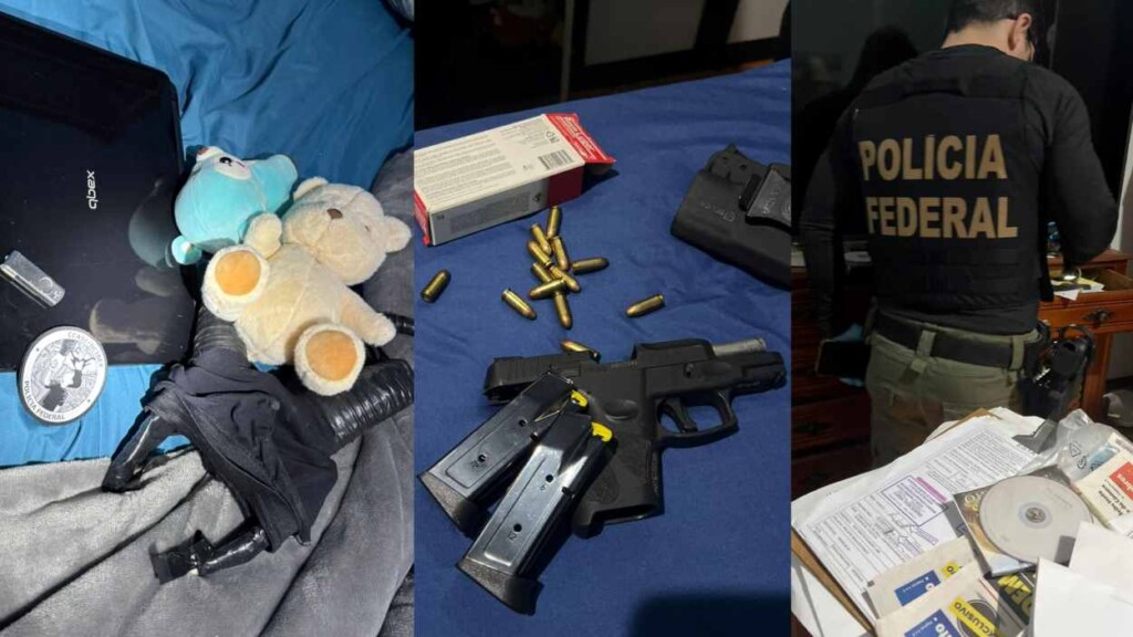 PF bate em imóvel durante operação contra abuso infantojuvenil em Foz