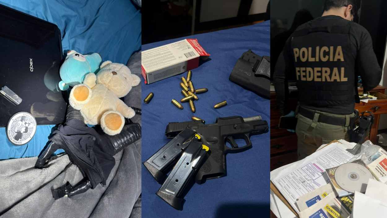 PF bate em imóvel durante operação contra abuso infantojuvenil em Foz