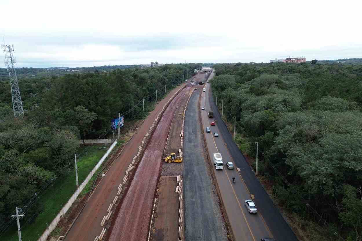 Rodovia das Cataratas: veja o andamento da obra em novo boletim