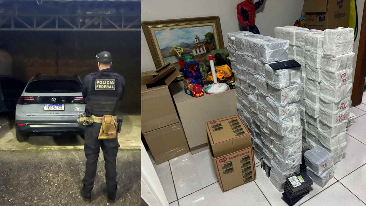 Vape: cigarreiros com veículos de luxo para contrabando são alvo de operação
