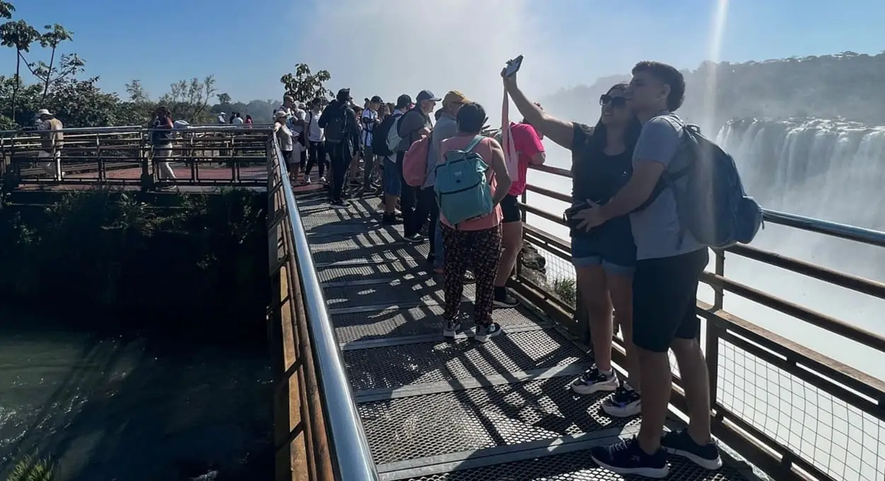 Lado argentino das Cataratas tem aumento nas visitas turísticas
