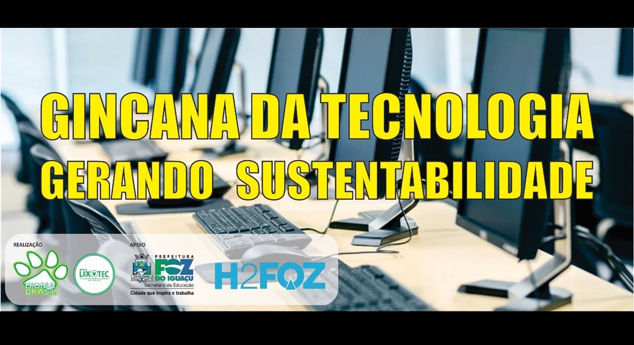 Gincana da Tecnologia premiará escolas municipais de Foz do Iguaçu